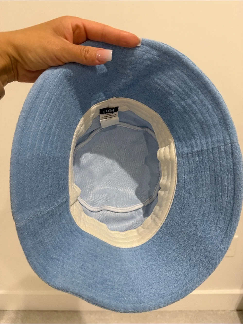 Classic Light Blue Bucket Hat - Women's Soft Fabric